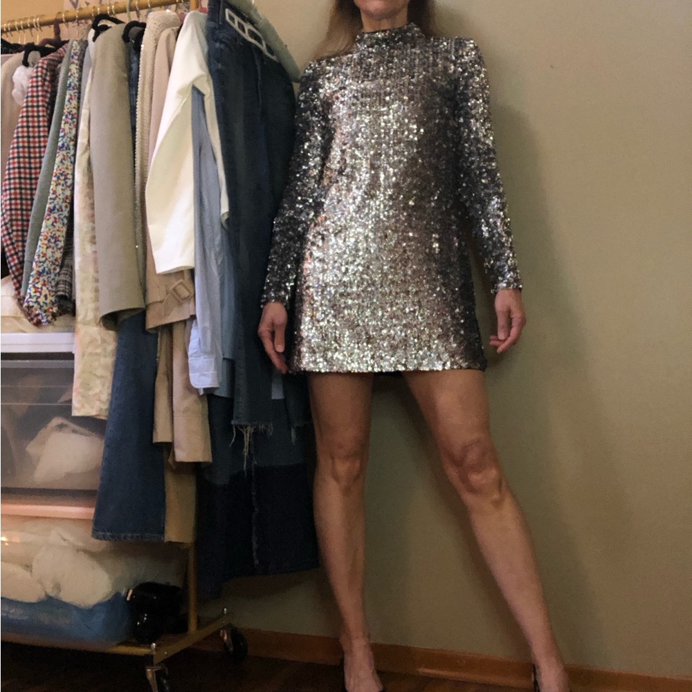 New With Tags Sequined Dress Sz 4-6
